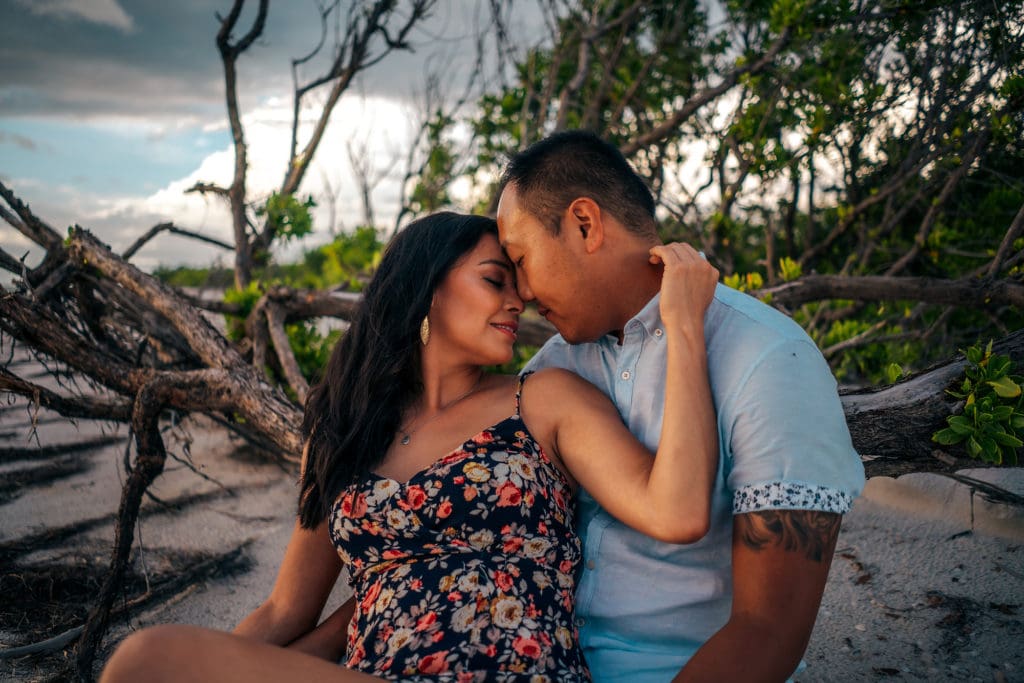 Couple Session at Honeymoon Island State Park - Dunedin