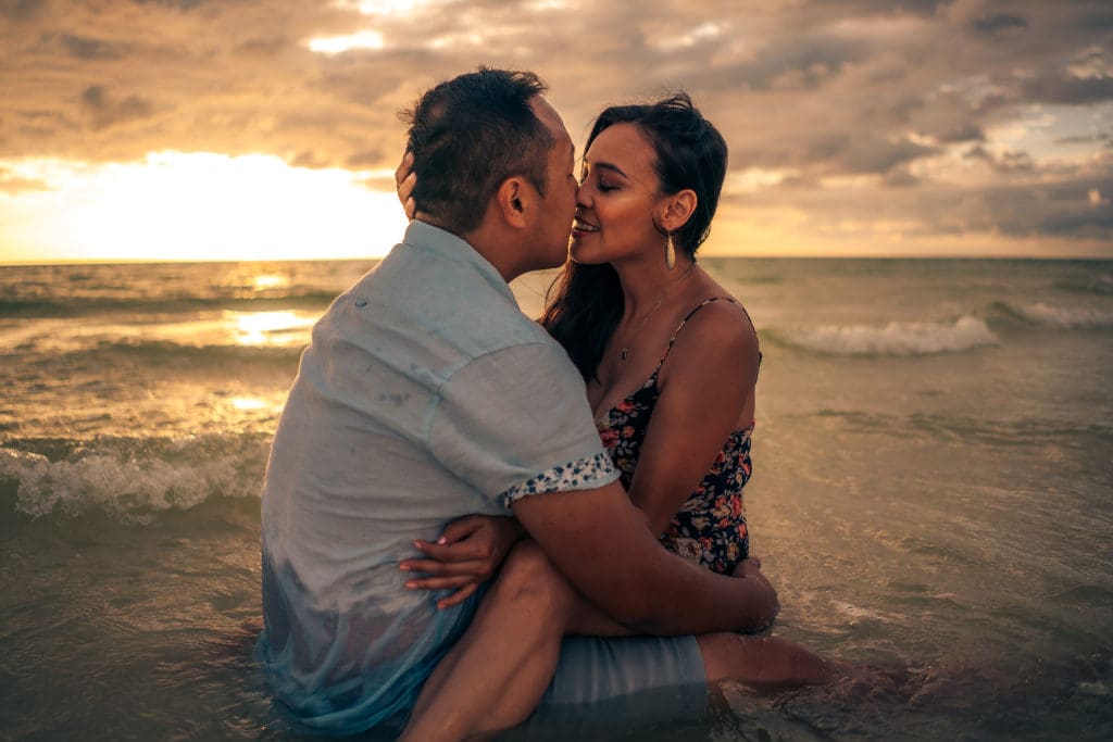 Couple Session at Honeymoon Island State Park - Dunedin